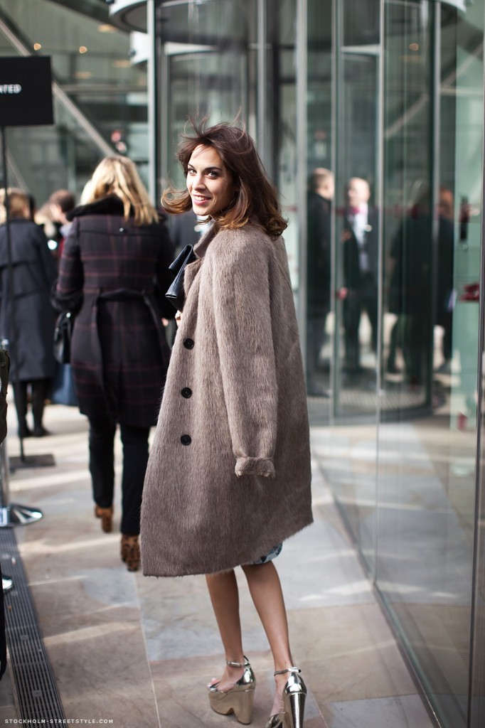 Alexa Chung Metallic Shoes