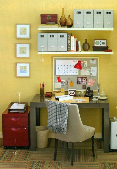 Lunes de decoración: trabajando en casa (cómo decorar un espacio ...
