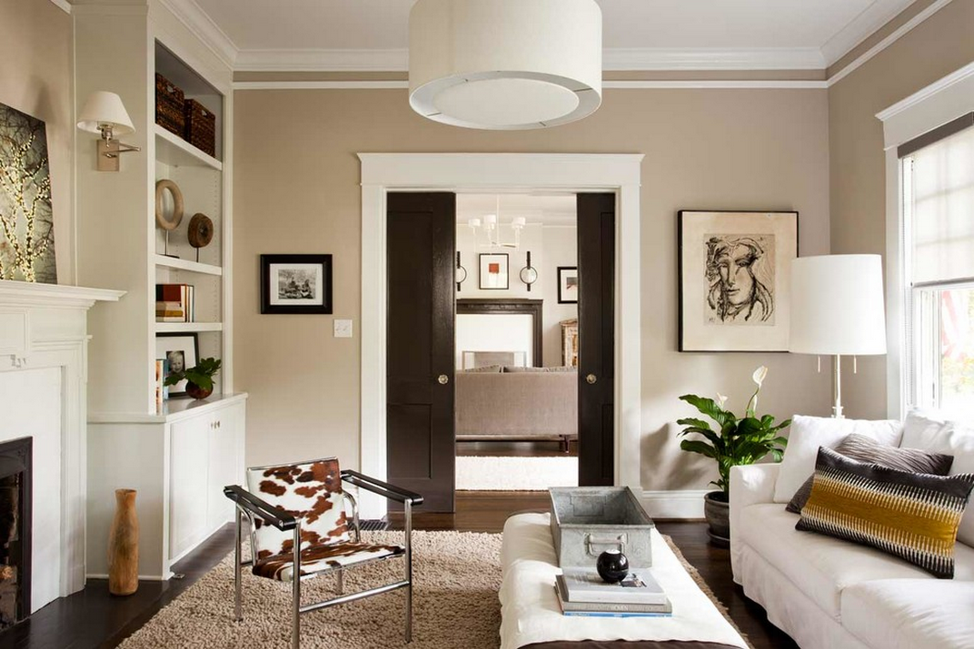 Lunes de decoración: ¿cómo decorar una habitación con paredes ... Color paredes con muebles blancos
