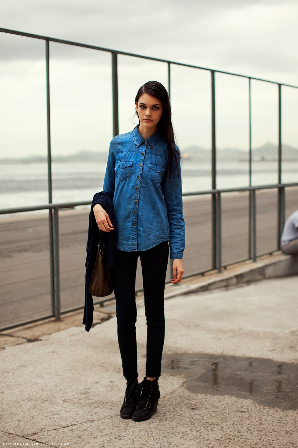 Lima se Viste Así: Denim Shirt