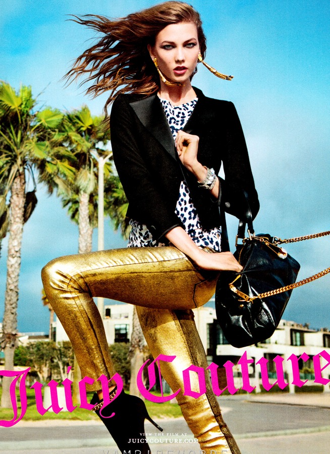 Karlie Kloss @ Juicy Couture Fall 2012 Campaign