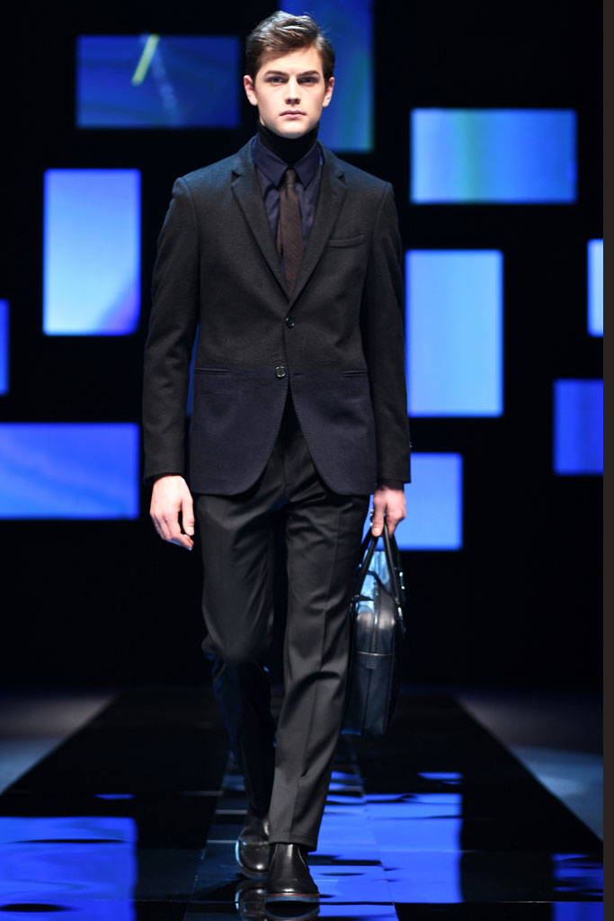 Midnight blue is the new black.