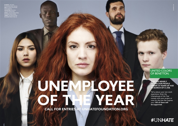 United Colors of Benetton: El Desempleado del Año.