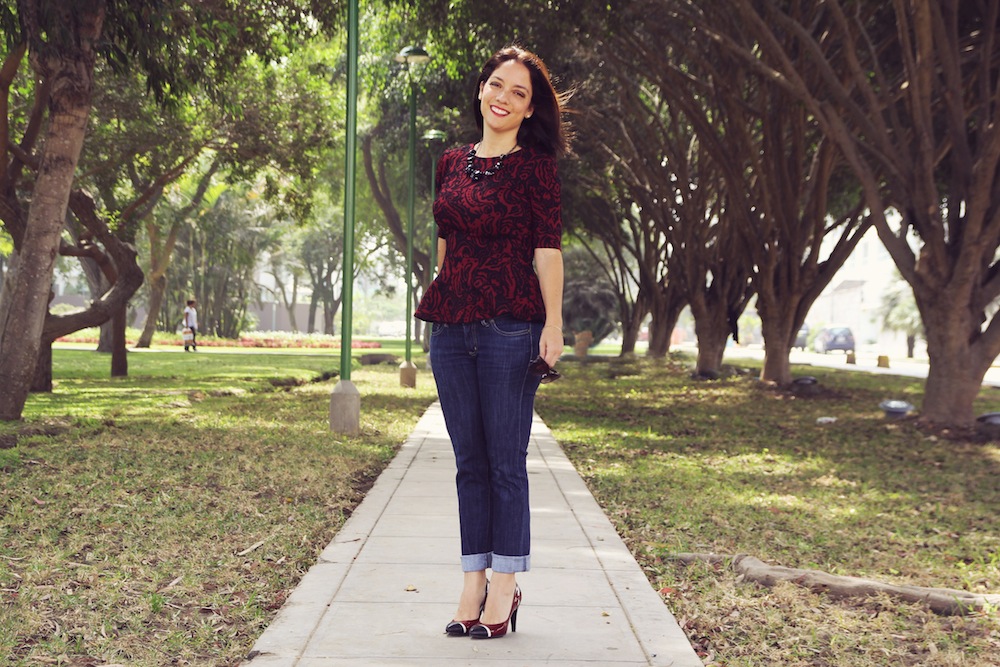 Red Red Wine & Peplum
