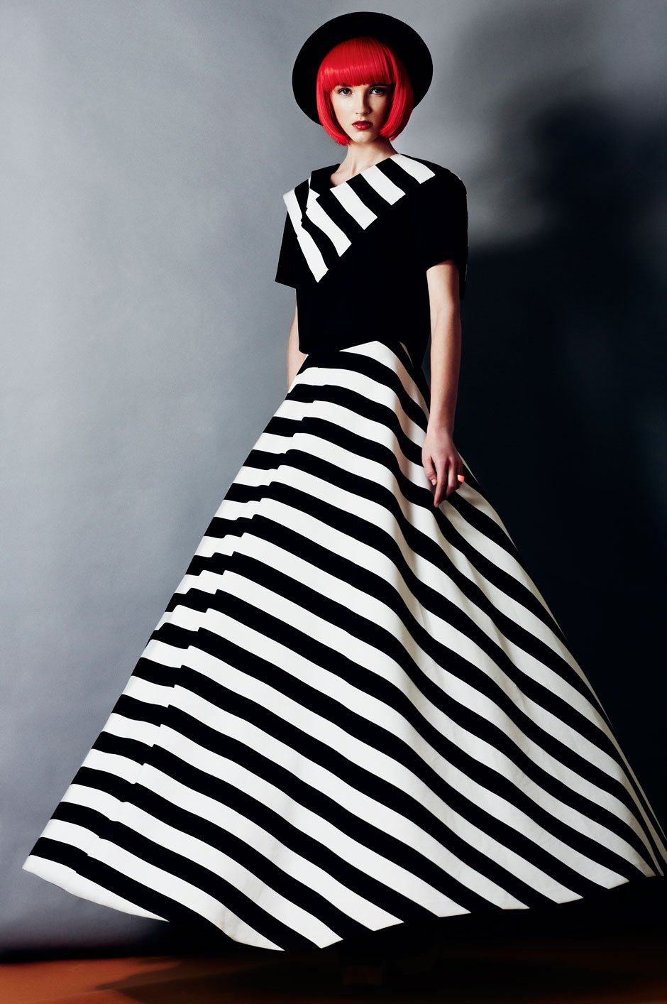 Vestido de Fiesta: ¿A rayas?