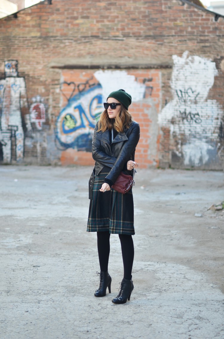Solo una Idea: Plaid Skirt