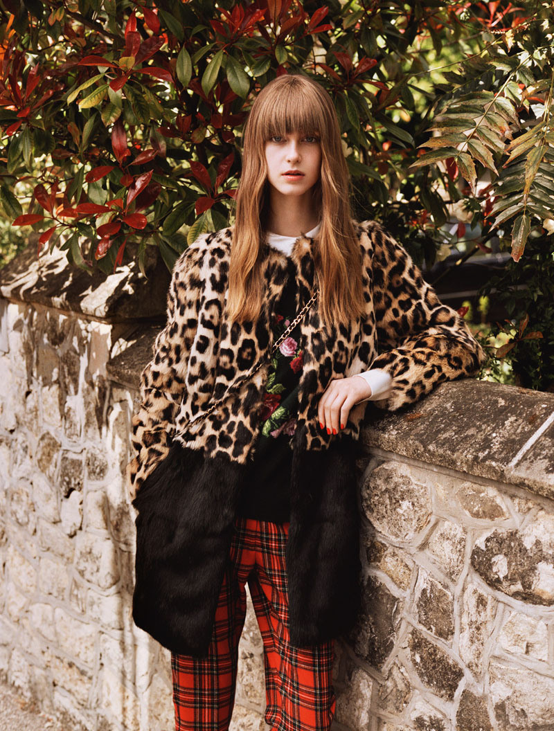 BluGirl: Tartan+Leopard