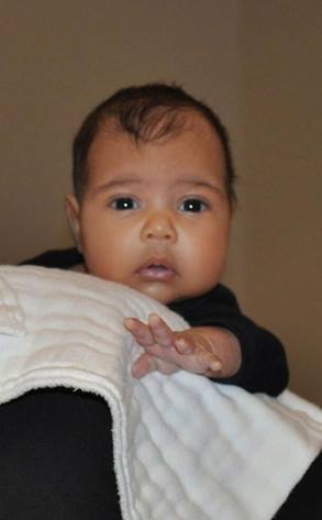 Just In: Primera foto de North West Kardashian