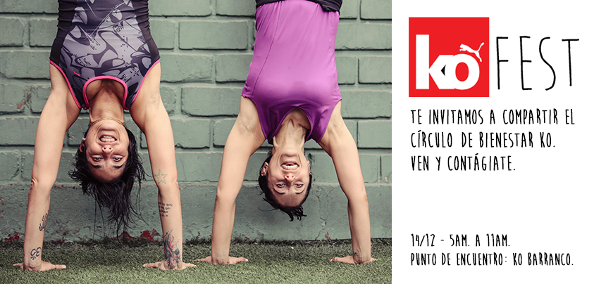 Las invito al K.O Fest