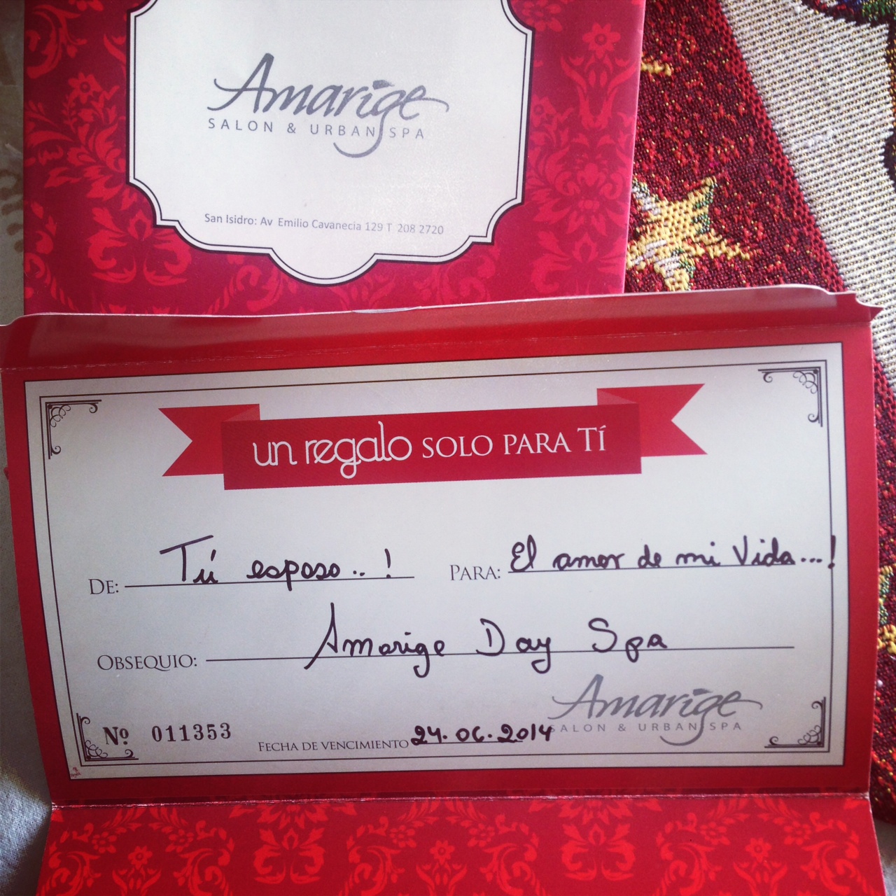 Mi Spa Day en Amarige