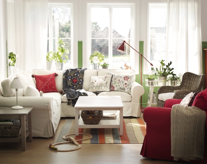 Lunes de Decoración: Ese maravilloso sofa blanco