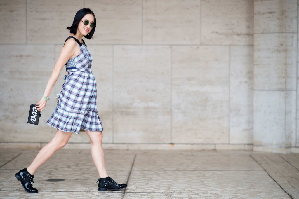 eva chen pregnant style