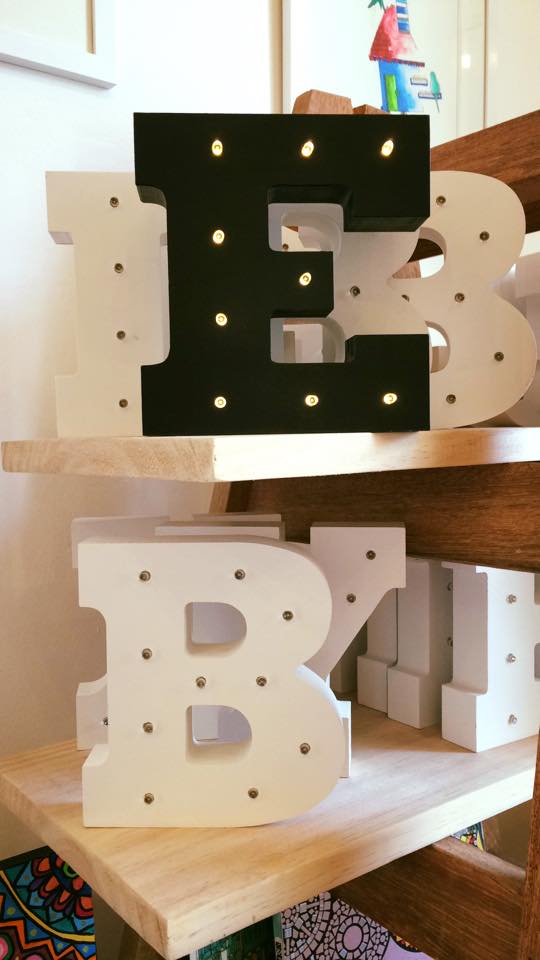 Letras para decorar - La Regaleria